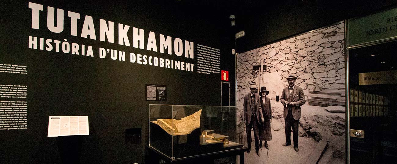 L'exposició 'Tutankhamon, imatges d'un tresor sota el desert egipci' arriba a Maó
